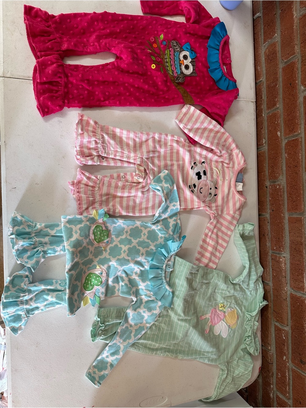 9 month rompers